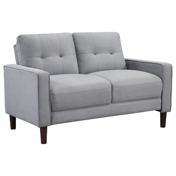 Bowen 3-piece Upholstered Track Arm Tufted Sofa Set - Image 4
