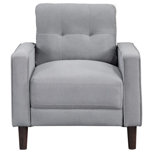 Bowen Upholstered Track Arm Tufted Accent Chair - Image 2