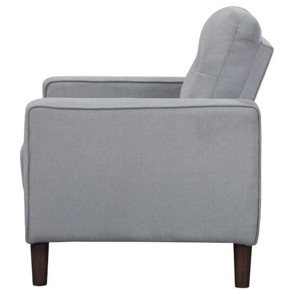 Bowen Upholstered Track Arm Tufted Accent Chair - Image 4