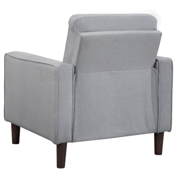 Bowen Upholstered Track Arm Tufted Accent Chair - Image 3