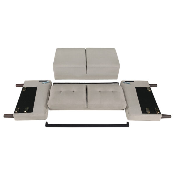 Bowen Upholstered Track Arm Tufted Loveseat - Image 8