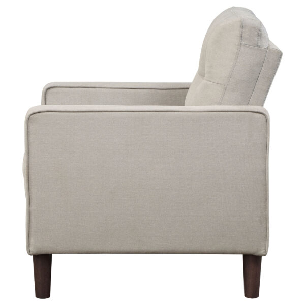 Bowen Upholstered Track Arm Tufted Accent Chair - Image 8