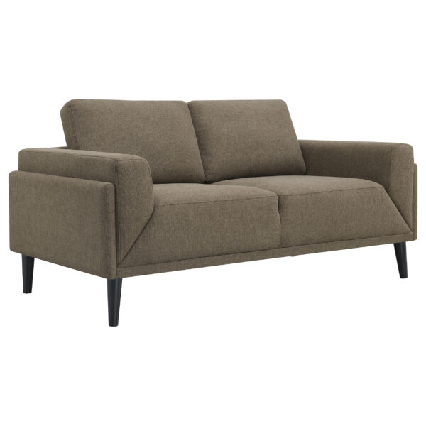 Rilynn Upholstered Track Arm Loveseat - Image 4