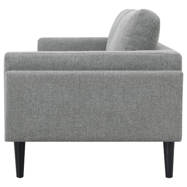 Rilynn Upholstered Track Arm Sofa Brown - Image 9