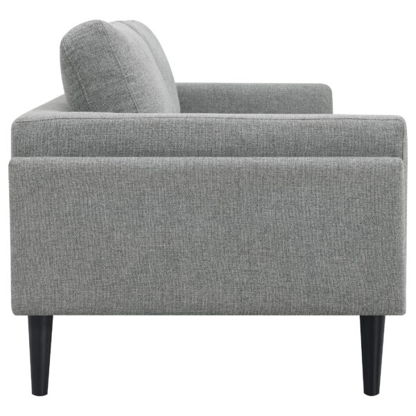 Rilynn Upholstered Track Arm Sofa Brown - Image 10