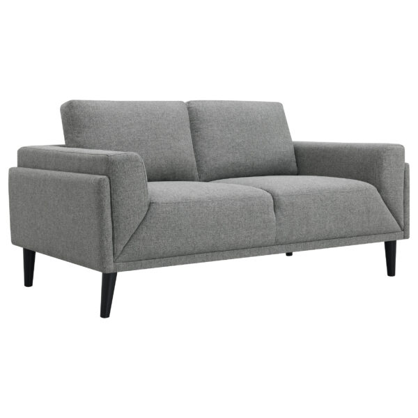 Rilynn Upholstered Track Arm Loveseat - Image 9