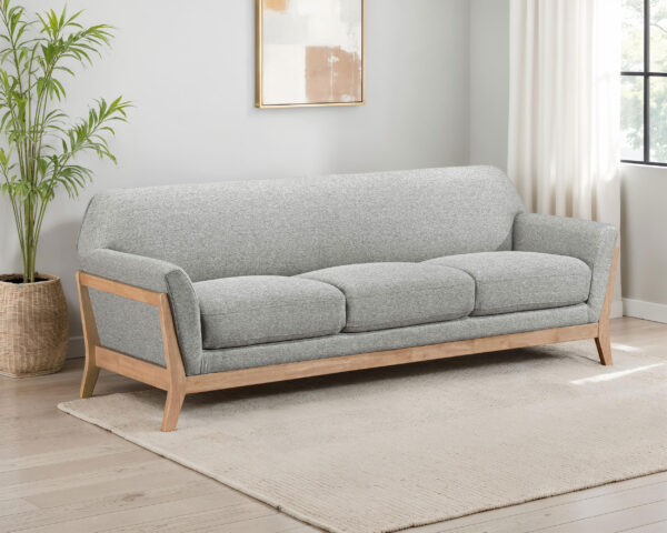 Vaughn Fabric Upholstered Flared Arm Sofa