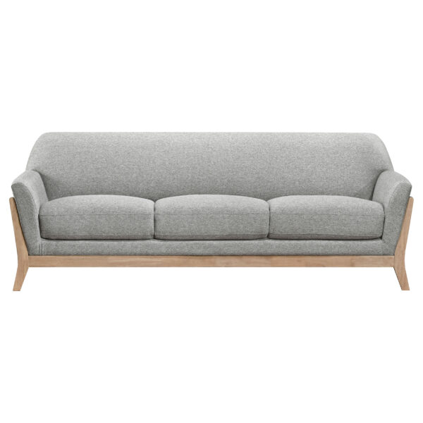 Vaughn Fabric Upholstered Flared Arm Sofa - Image 3