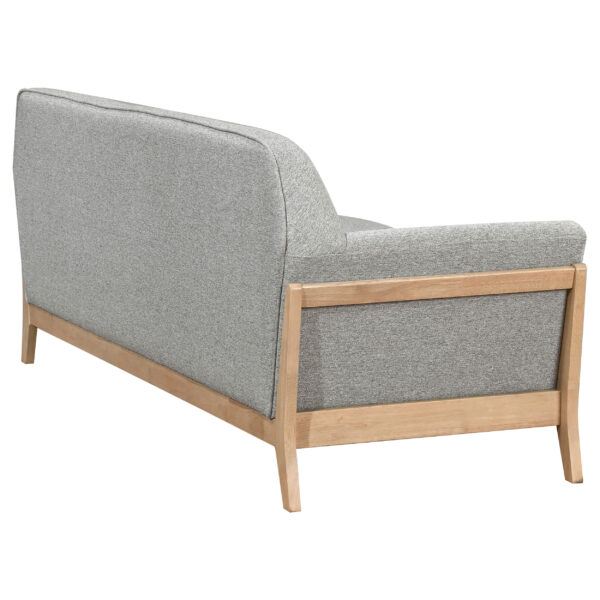 Vaughn Fabric Upholstered Flared Arm Sofa - Image 5