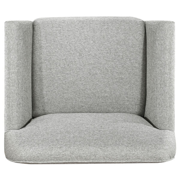 Vaughn Fabric Upholstered Flared Arm Accent Chair - Image 4