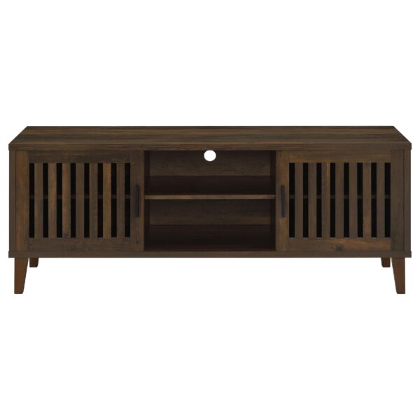 Sedona 2-door Engineered Wood 60-inch TV Stand Dark Pine - Image 3